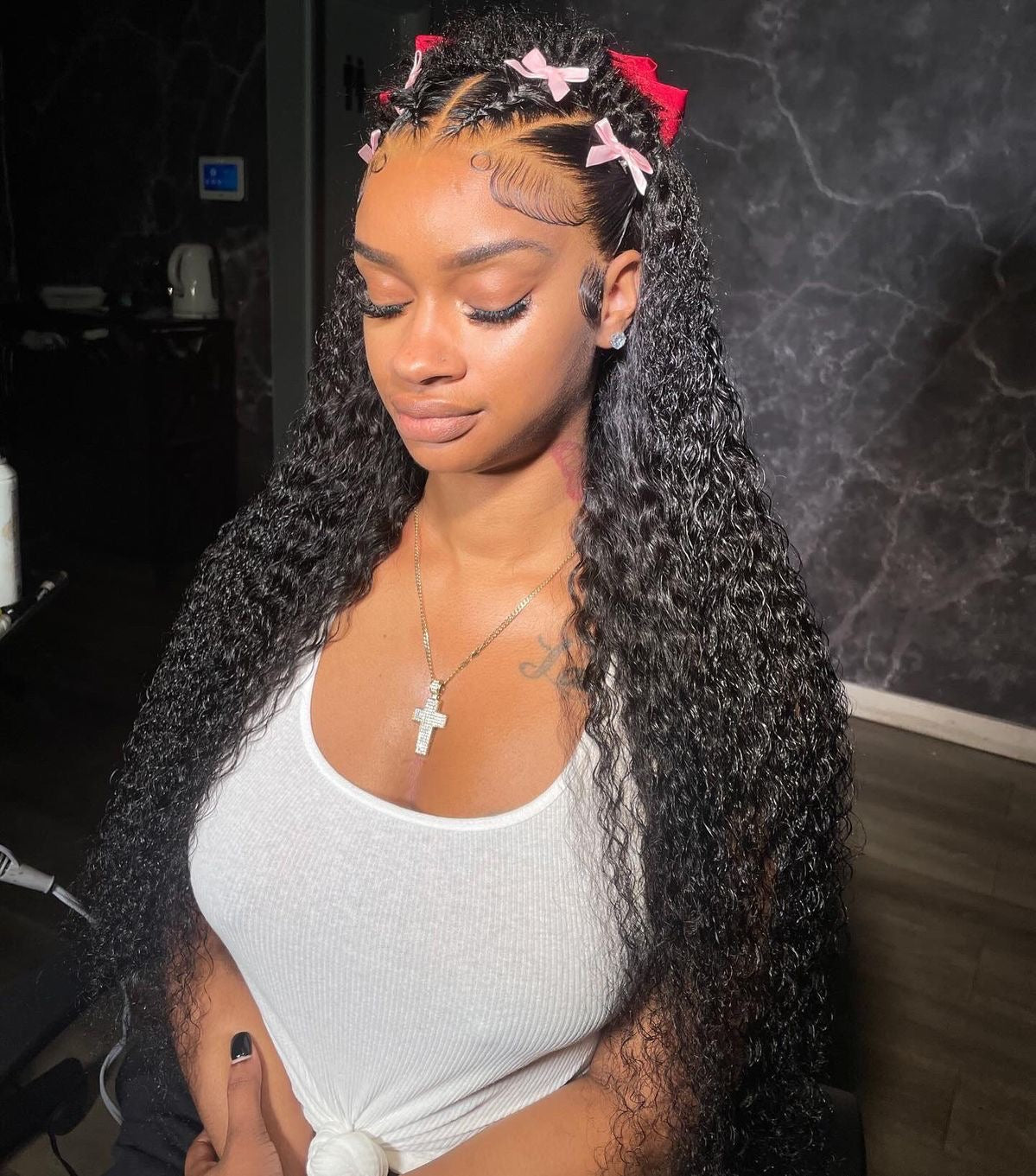 Deep Wave HD Film Lace Frontal Wig