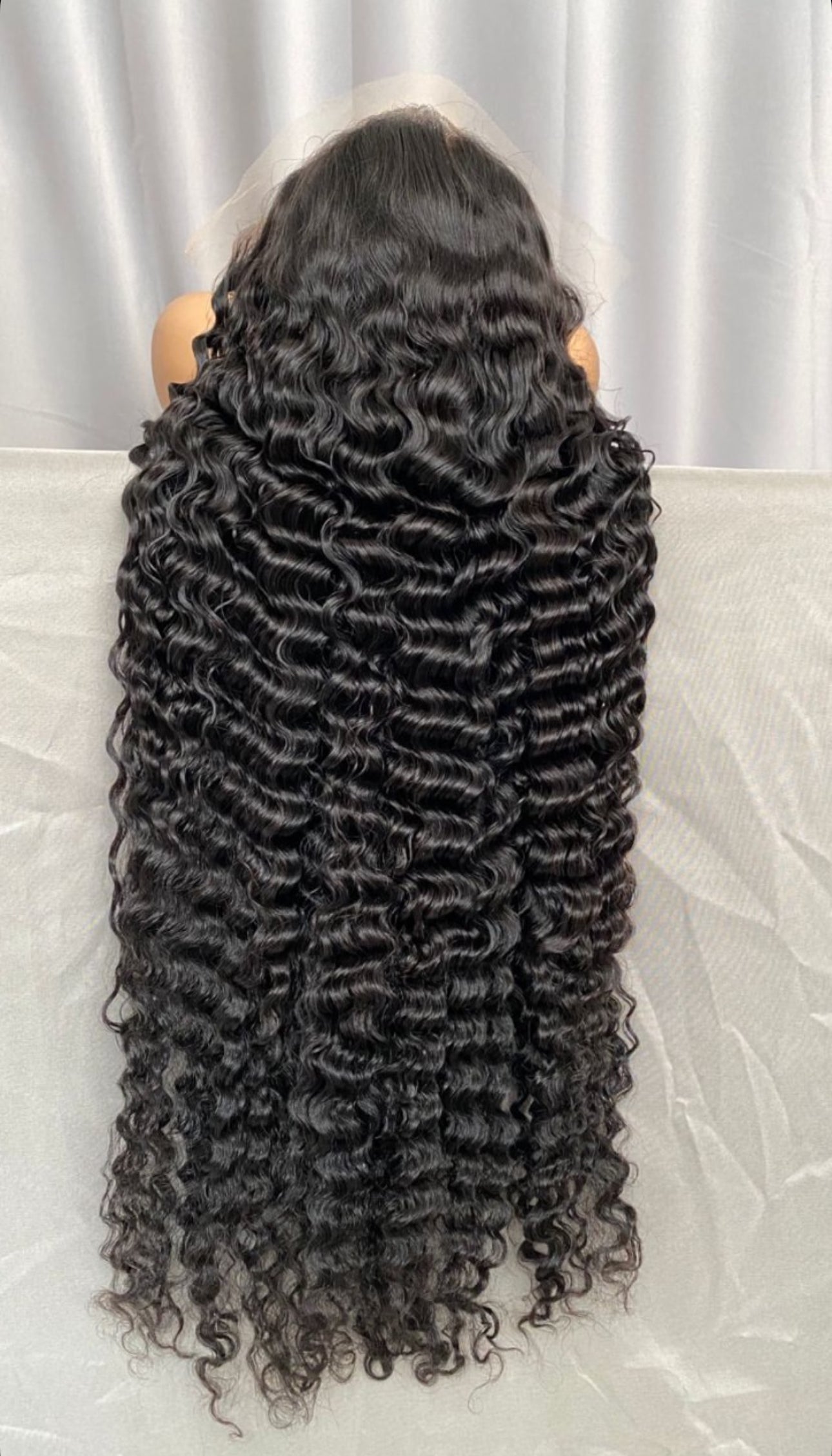 Burmese Curly HD Film Lace Frontal Wig