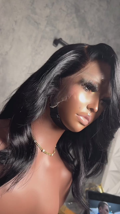 “Saffiya” Pre-Styled Glueless Wig